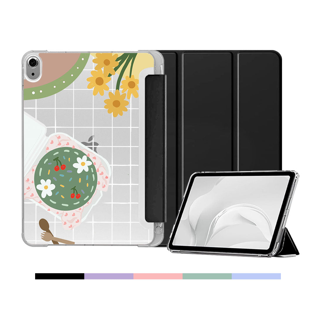 iPad & Android Tab Softcase Flipcover - Cherry Bento