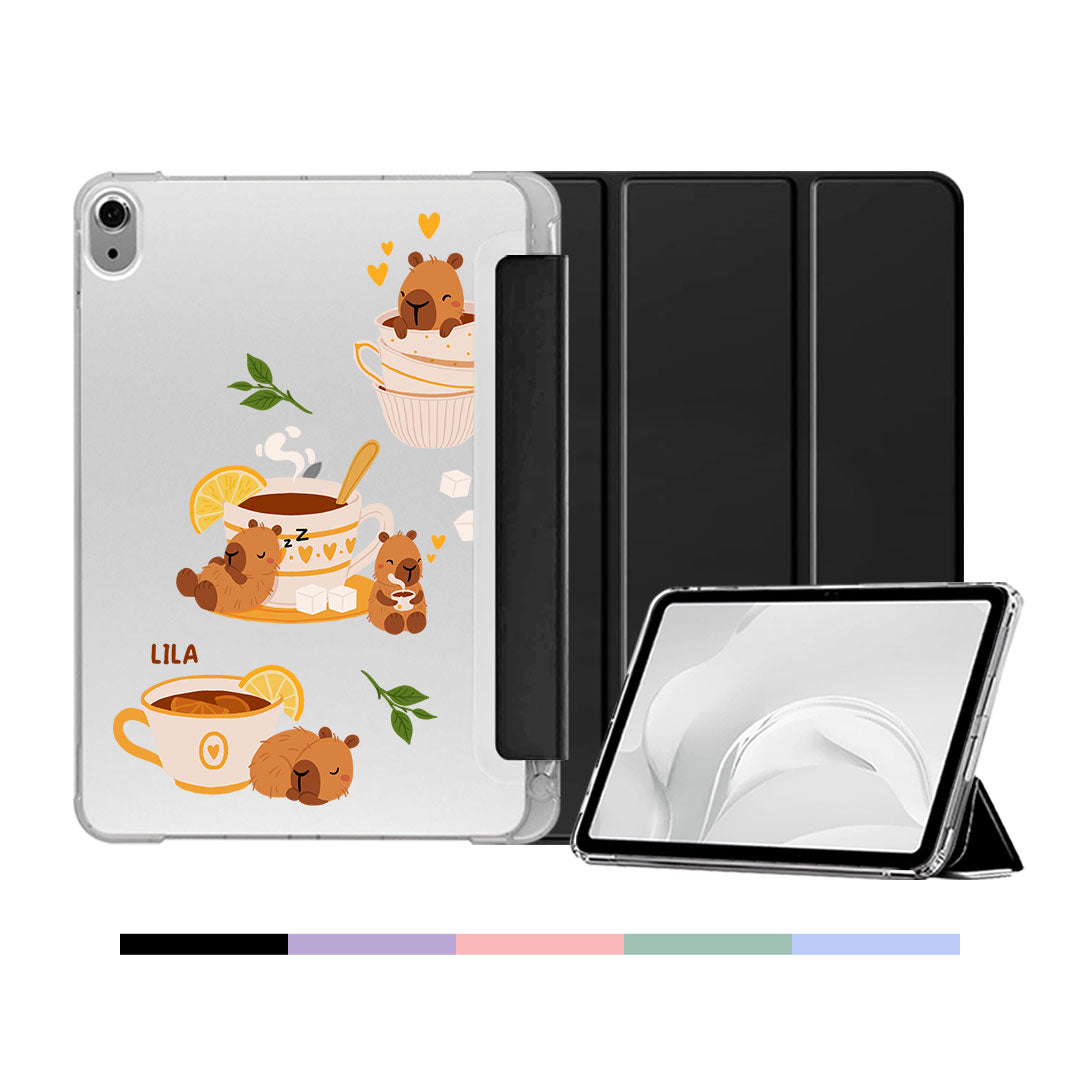 iPad & Android Tab Softcase Flipcover - Cozy Tea Time