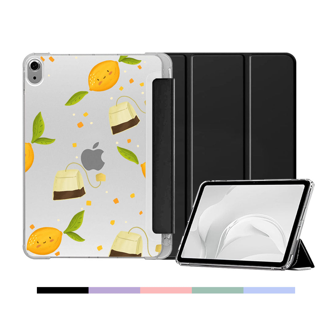 iPad & Android Tab Softcase Flipcover - Lemon Tea