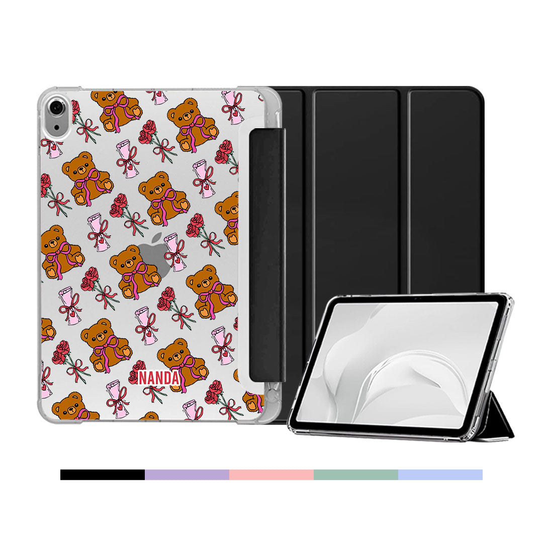 iPad & Android Tab Softcase Flipcover - Sweet Teddy