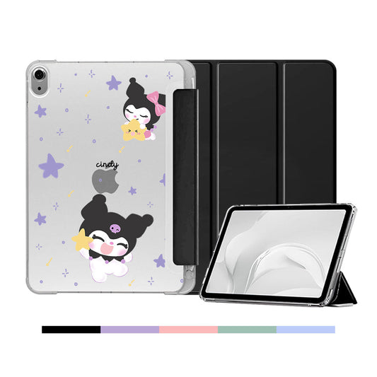 iPad & Android Tab Softcase Flipcover - Kuromi Star