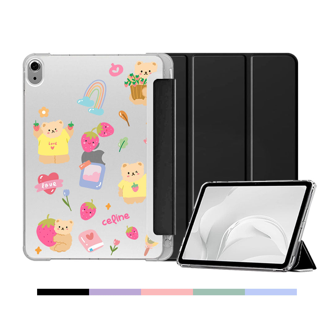 iPad & Android Tab Softcase Flipcover - Lobe Berry