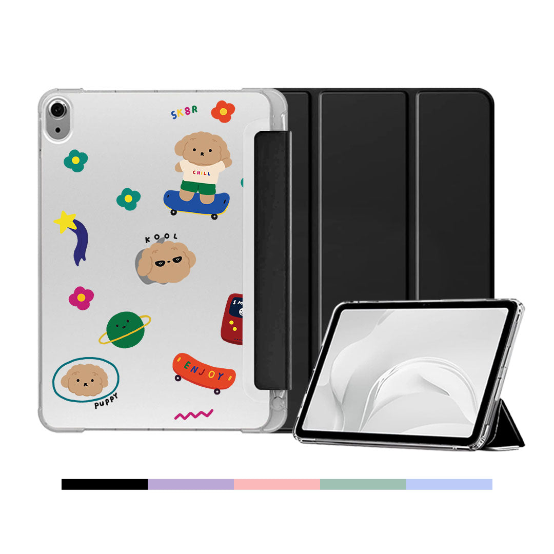 iPad & Android Tab Softcase Flipcover - Puppy Life