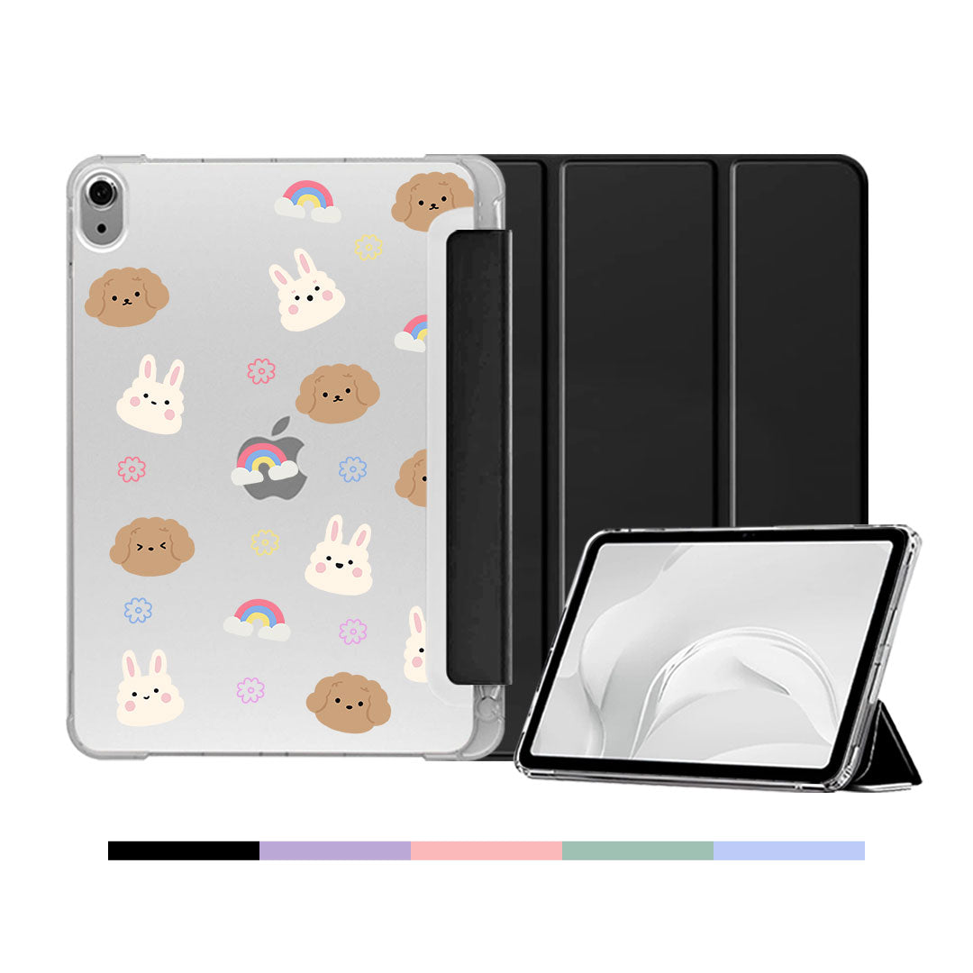 iPad & Android Tab Softcase Flipcover - Puppymoji