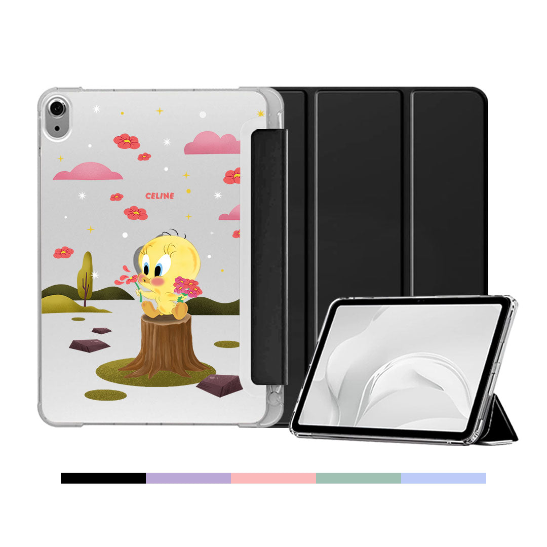 iPad & Android Tab Softcase Flipcover - Tweety Flower