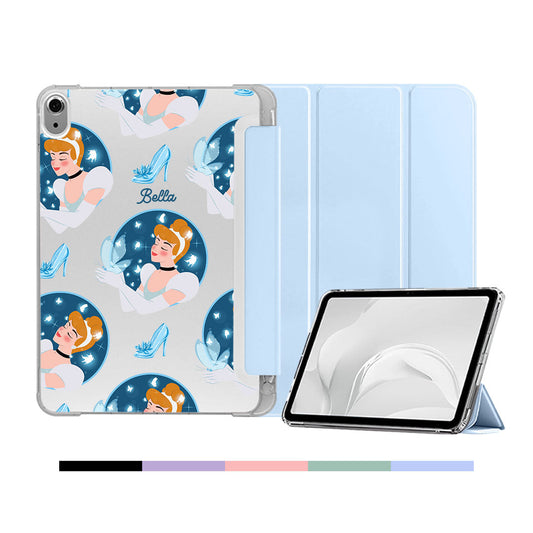iPad & Android Tab Softcase Flipcover - Cinderella Pattern