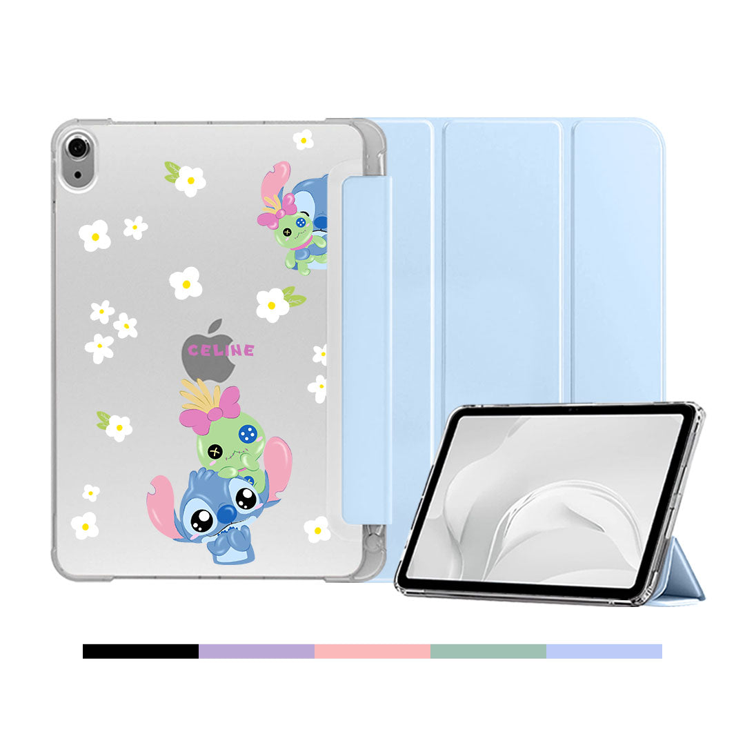 iPad & Android Tab Softcase Flipcover - Cute Stitch