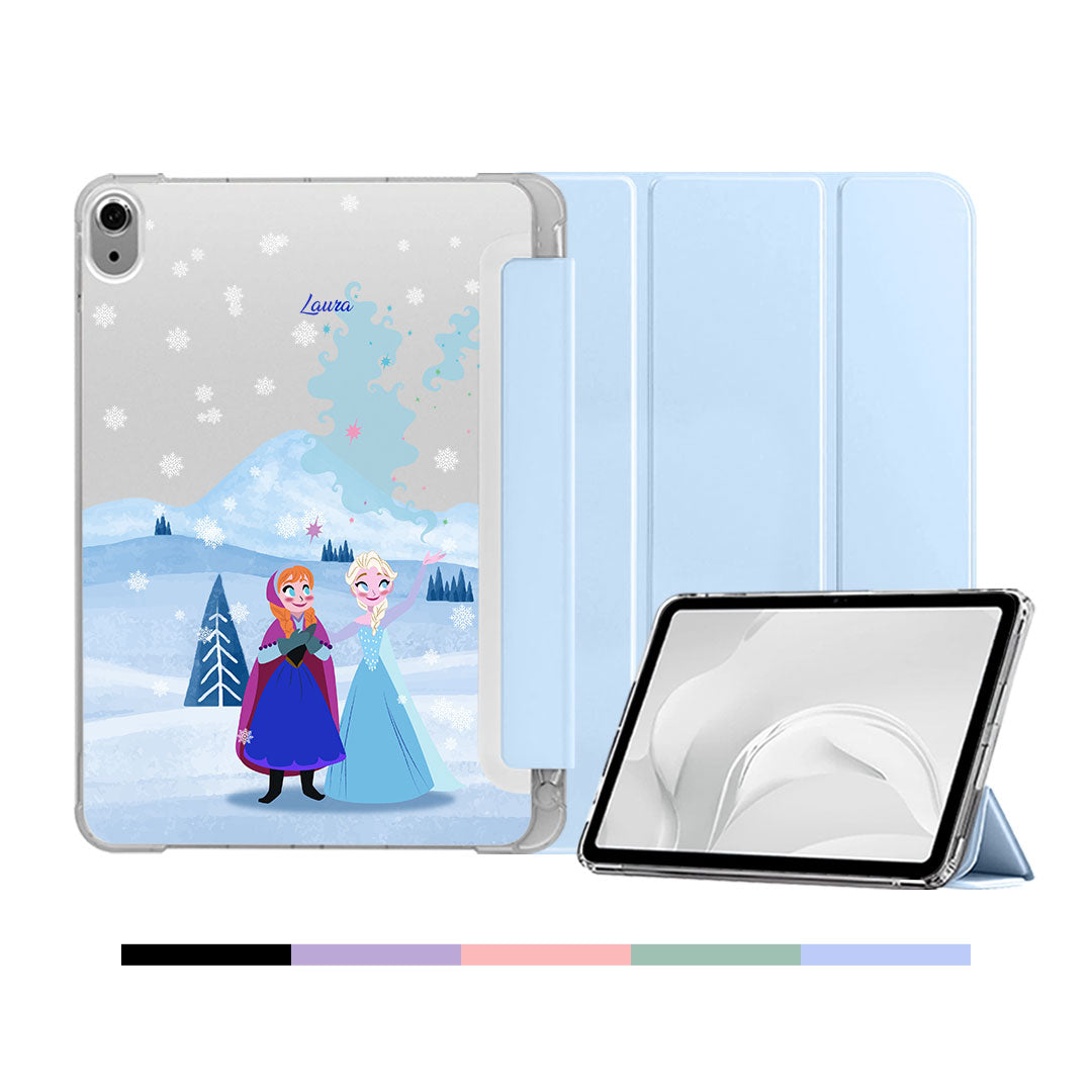 iPad & Android Tab Softcase Flipcover - Elsa And Anna