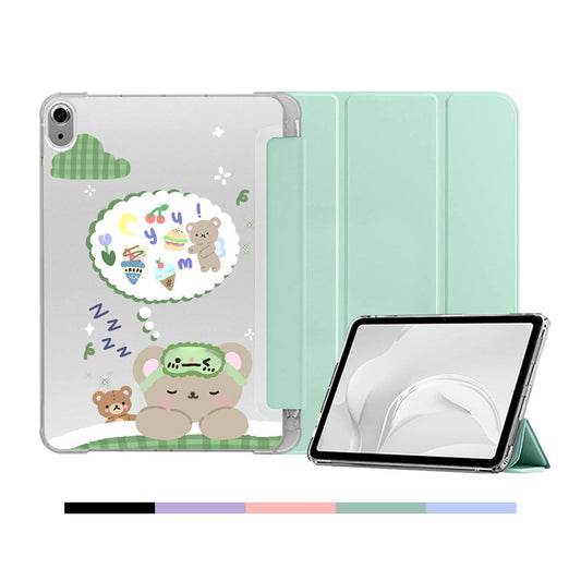 iPad & Android Tab Softcase Flipcover - Dreaming Teddy