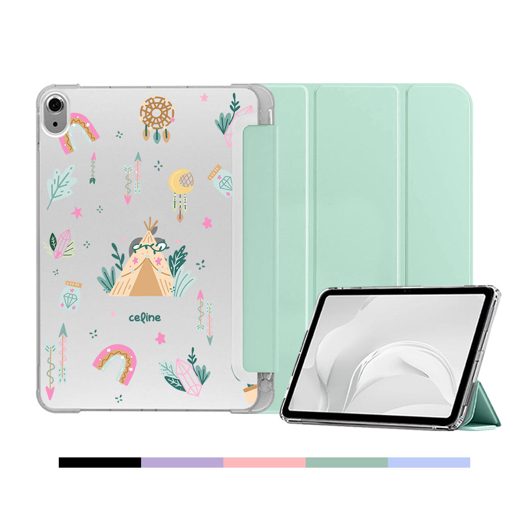 iPad & Android Tab Softcase Flipcover - Bohemian Greenland