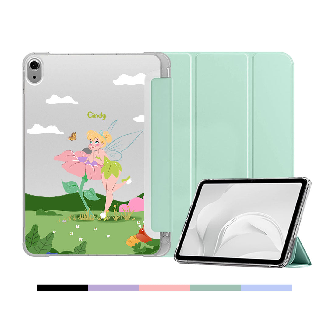 iPad & Android Tab Softcase Flipcover - Tink Flower