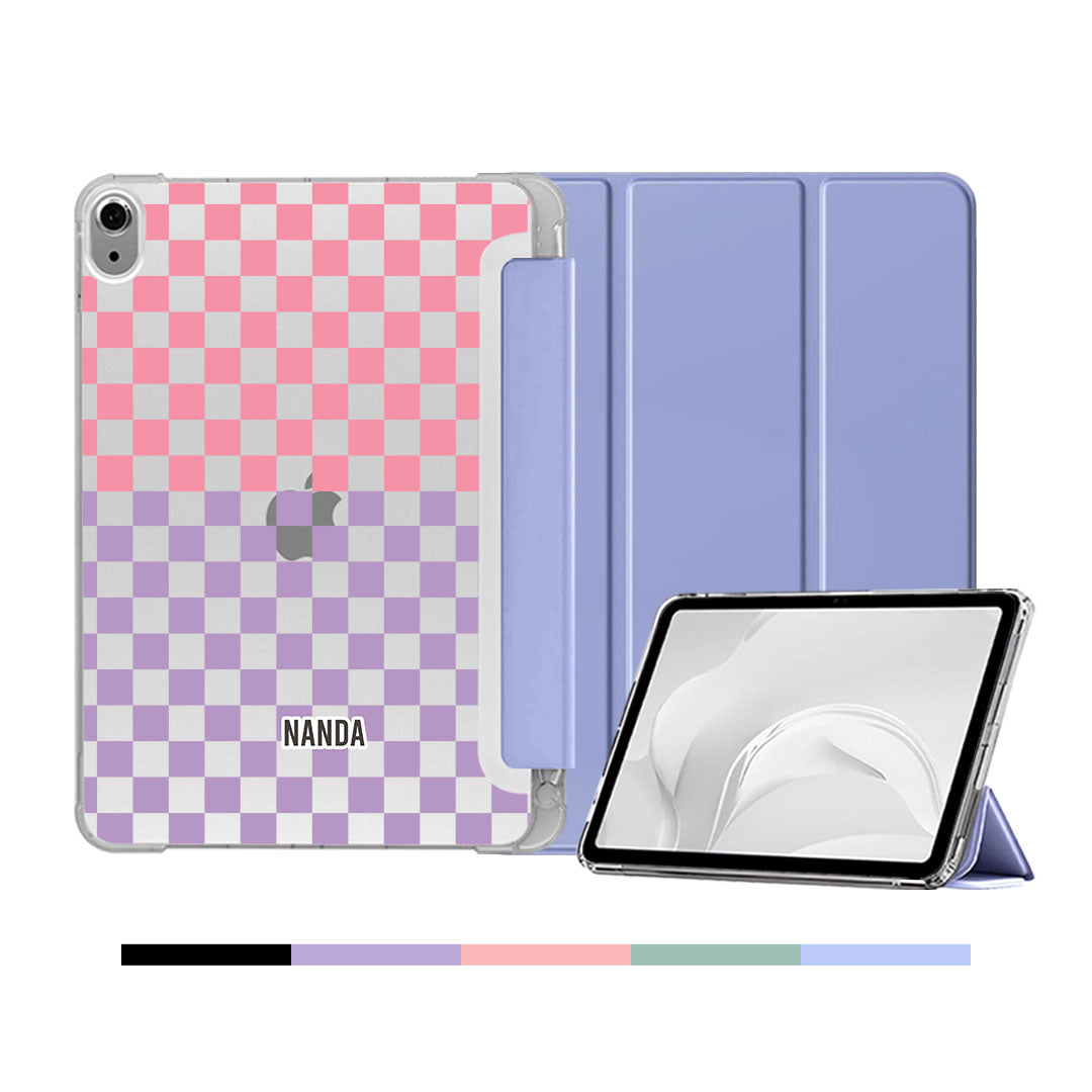 iPad & Android Tab Softcase Flipcover - Candy Checkmate