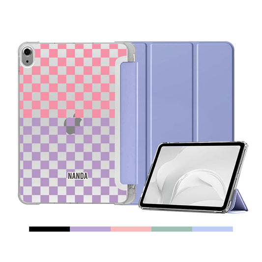 iPad & Android Tab Softcase Flipcover - Candy Checkmate