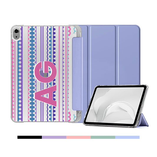 iPad & Android Tab Softcase Flipcover - Purple Harmony