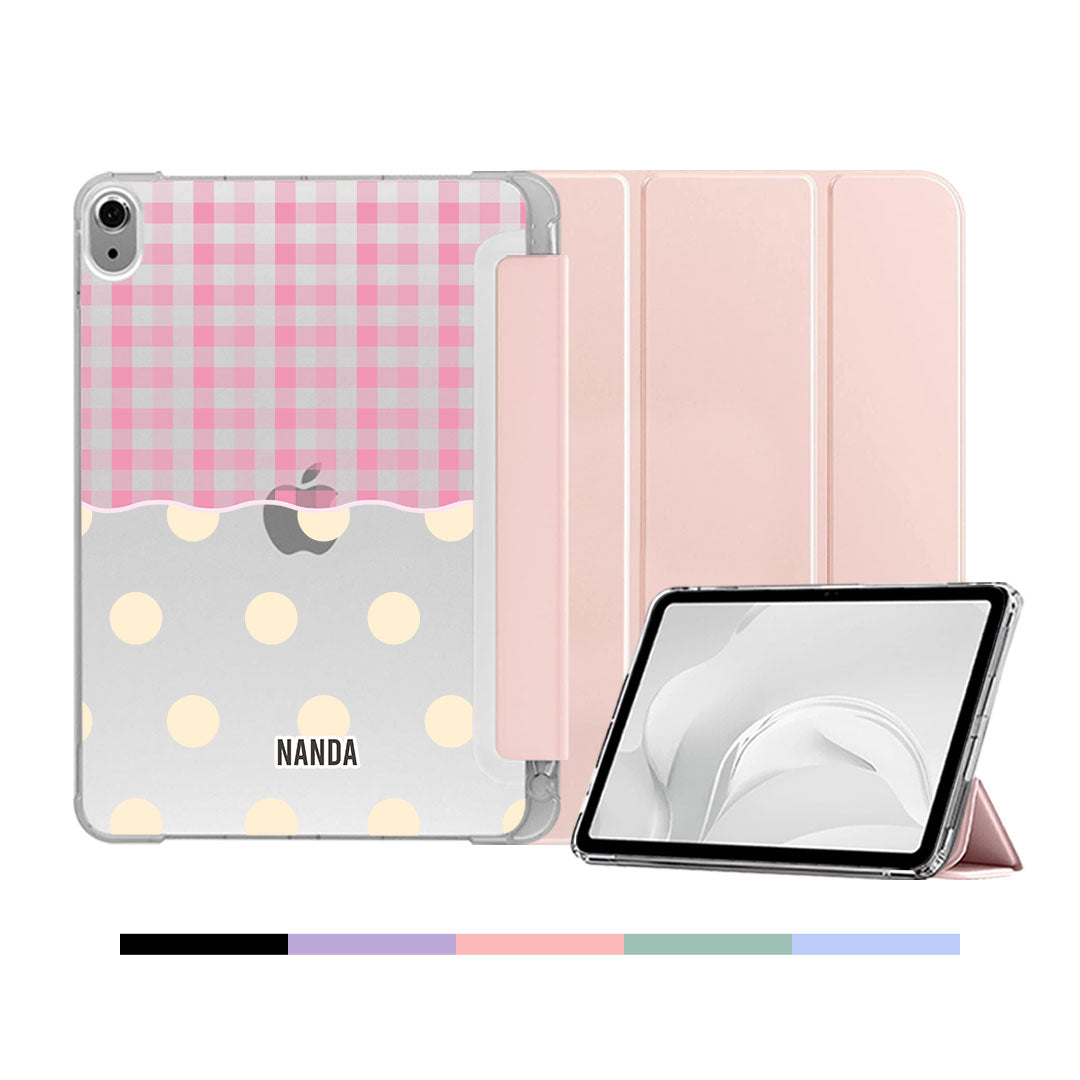 iPad & Android Tab Softcase Flipcover - Pink Picnic Day