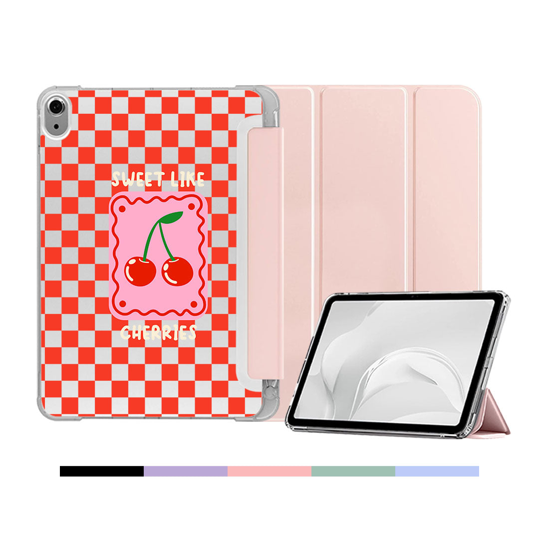 iPad & Android Tab Softcase Flipcover - Sweet Like Cherries