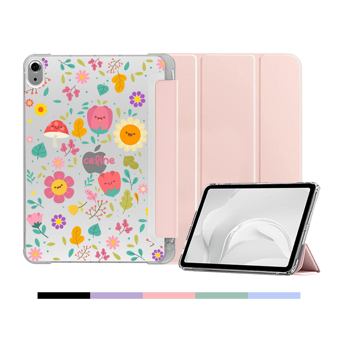 iPad & Android Tab Softcase Flipcover - Fun Flower