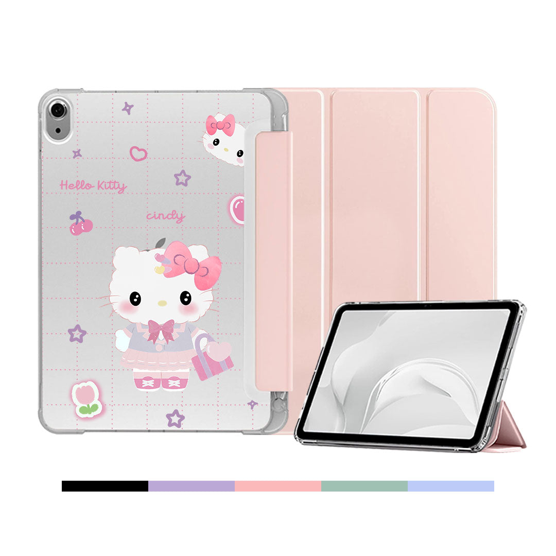iPad & Android Tab Softcase Flipcover - Kitty Fashion