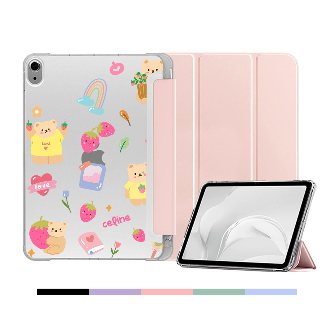 iPad & Android Tab Softcase Flipcover - Love Berry