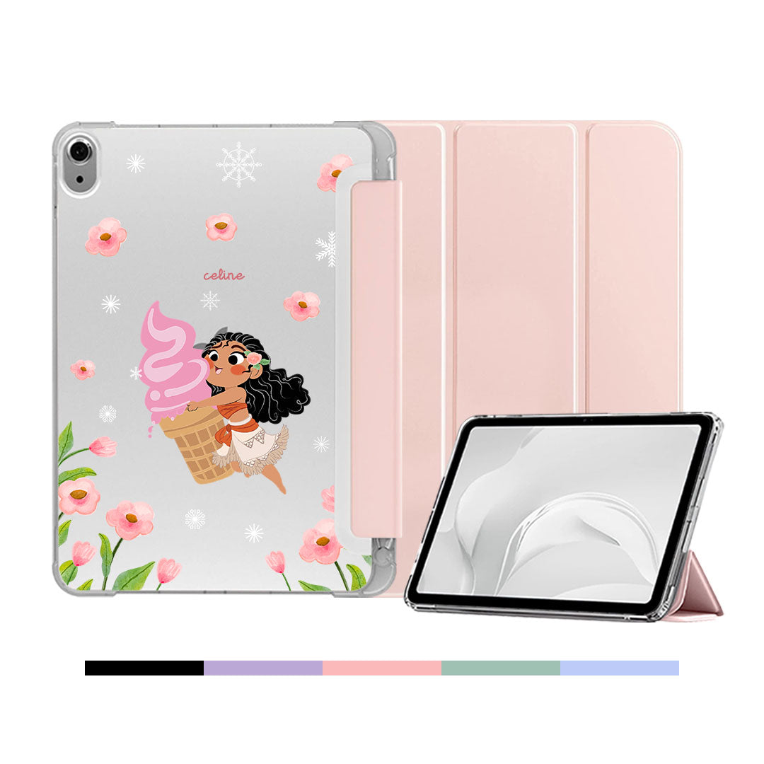 iPad & Android Tab Softcase Flipcover - Moana Ice