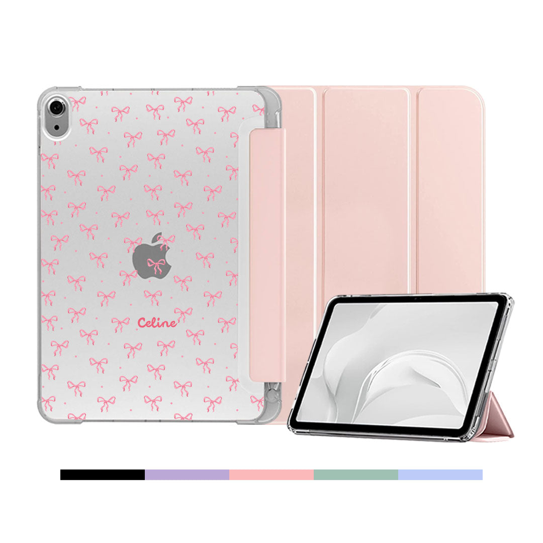 iPad & Android Tab Softcase Flipcover - Pink Ribbon