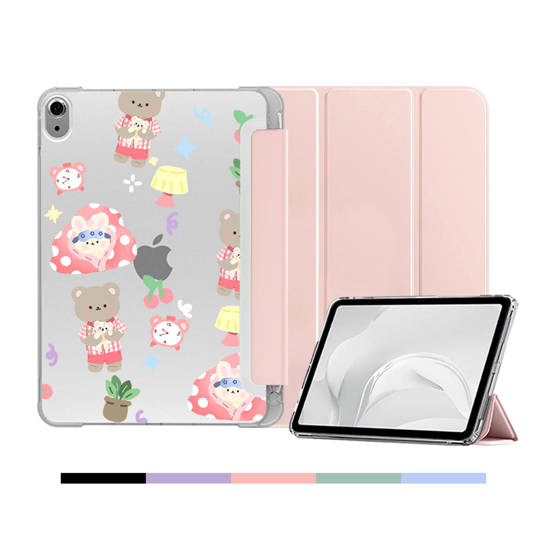 iPad & Android Tab Softcase Flipcover - Pyjamas Teddy