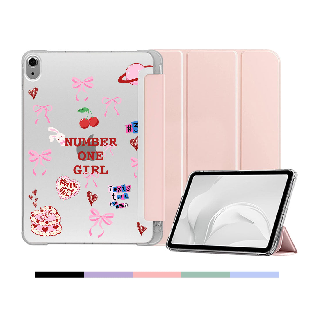 iPad & Android Tab Softcase Flipcover - Rose Number One Girls