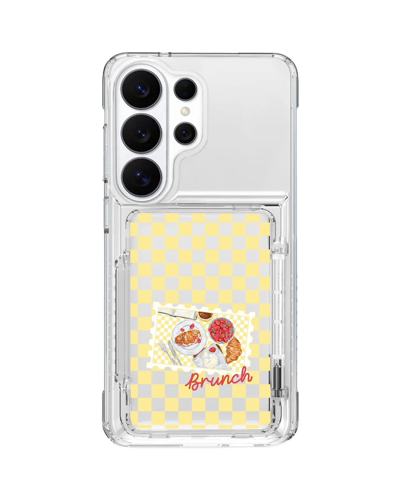 Android Crystal Wallet Standing Case - Brunch Date