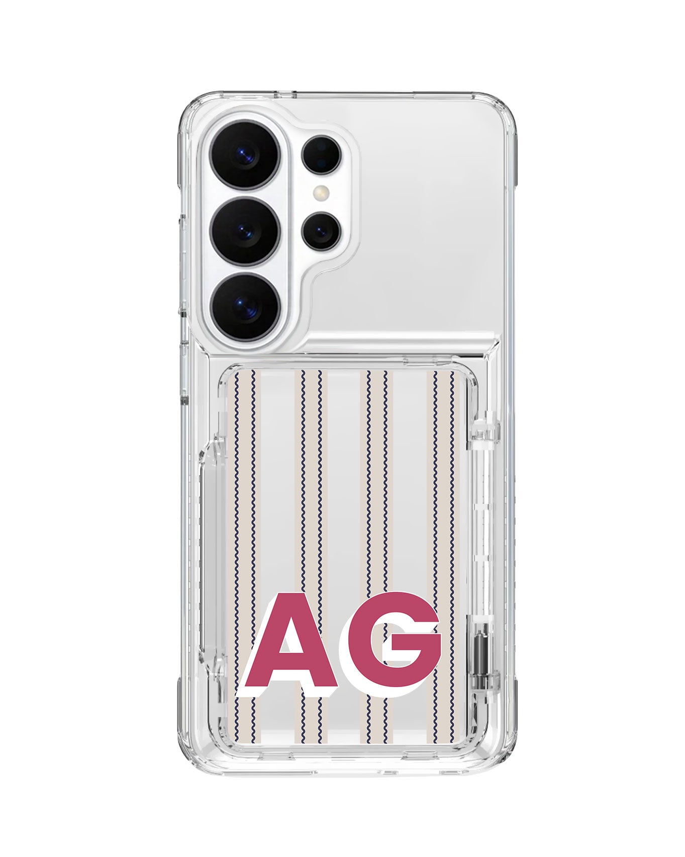 Android Crystal Wallet Standing Case - Coastal Classic B