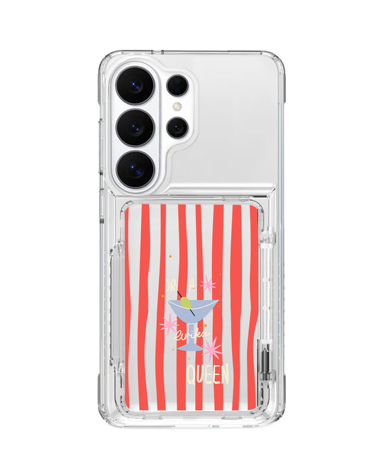 Android Crystal Wallet Standing Case - Drama Queen