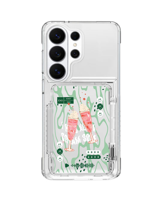 Android Crystal Wallet Standing Case - EXO 1