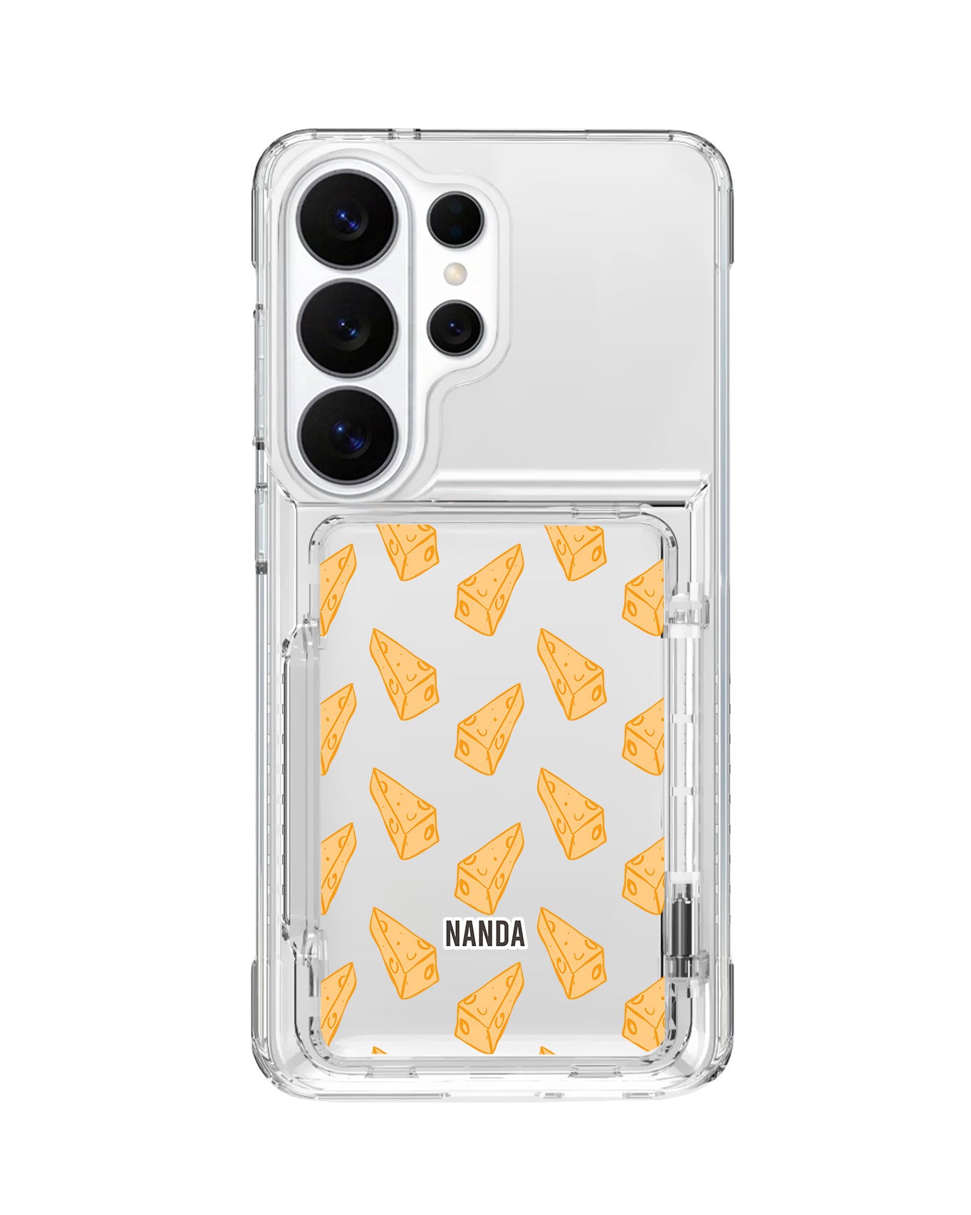 Android Crystal Wallet Standing Case - Extra Cheese