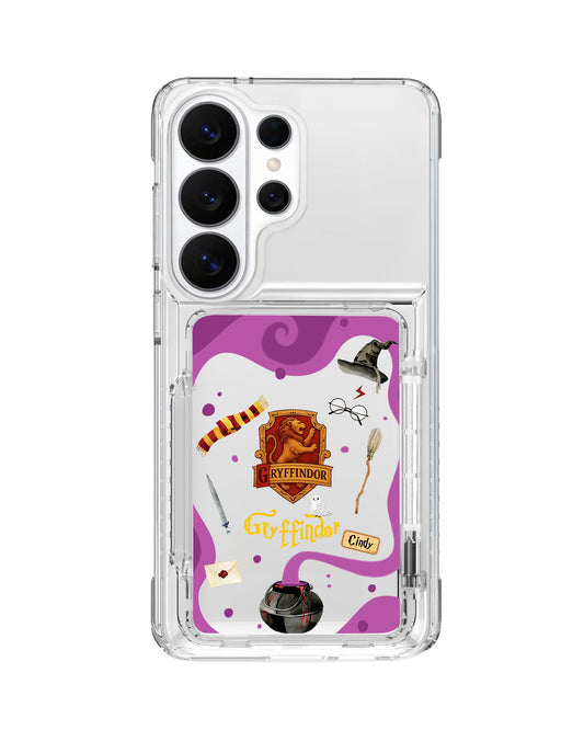 Android Crystal Wallet Standing Case - Gryffindor