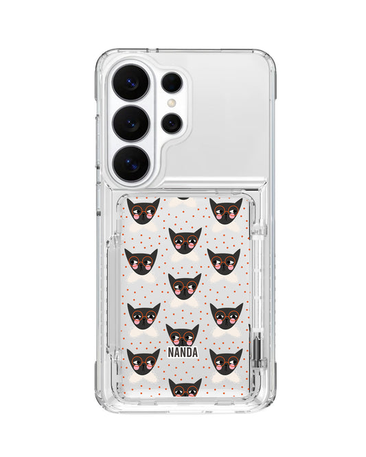 Android Crystal Wallet Standing Case - Little Friends