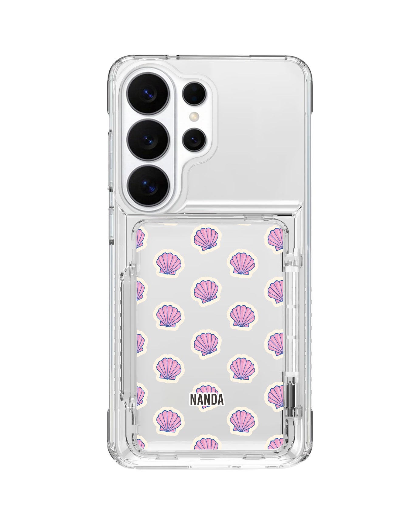 Android Crystal Wallet Standing Case - Mermaid Treasure