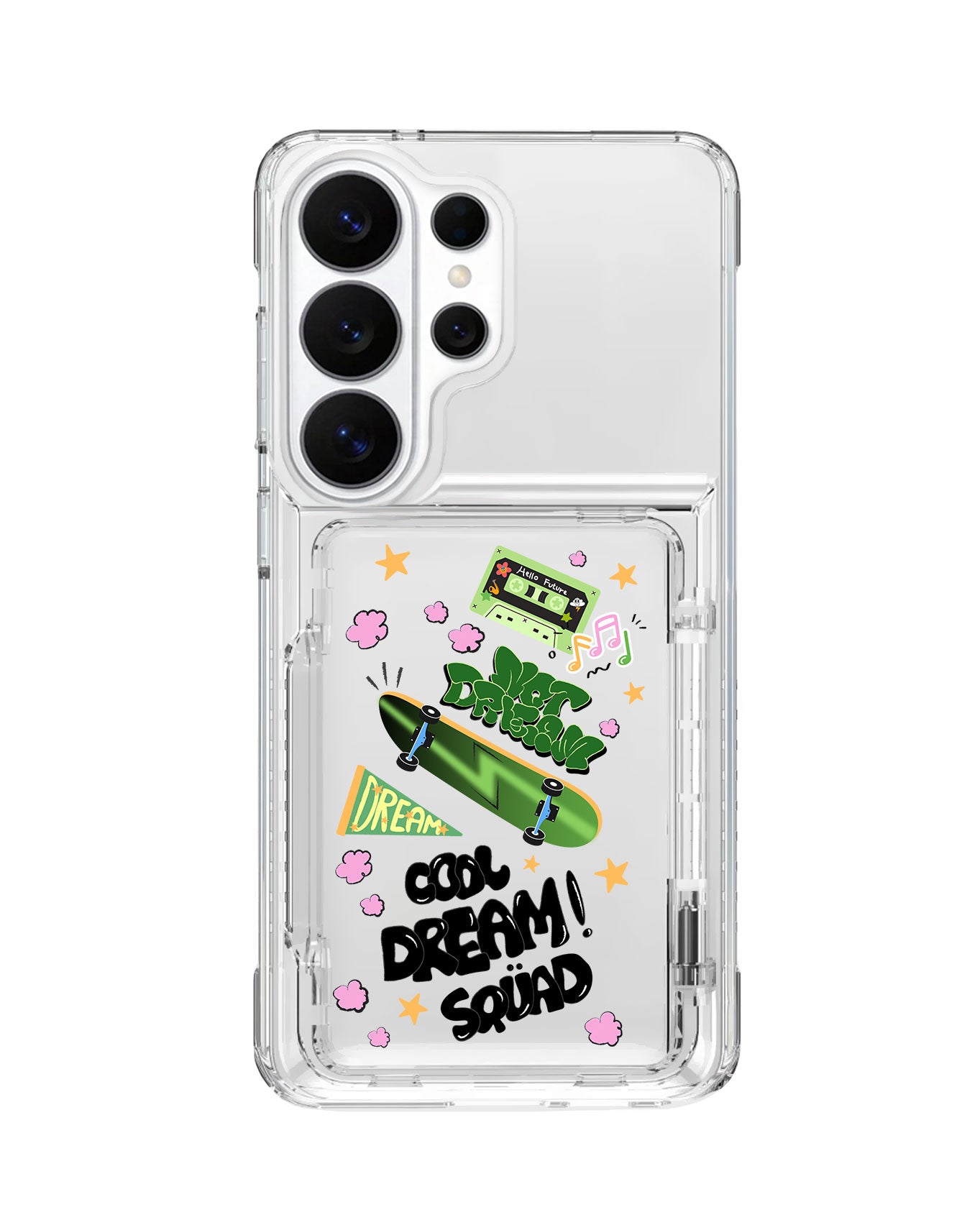 Android Crystal Wallet Standing Case - NCT Dream 3