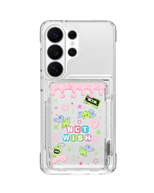 Android Crystal Wallet Standing Case - NCT Wish