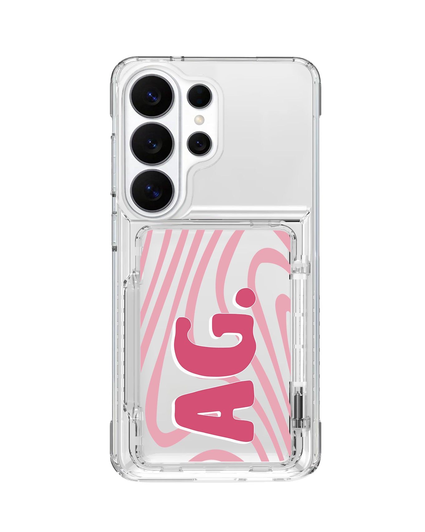 Android Crystal Wallet Standing Case - Red Velvet