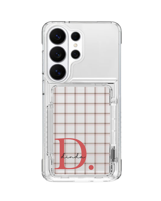 Android Crystal Wallet Standing Case - Soft Academia