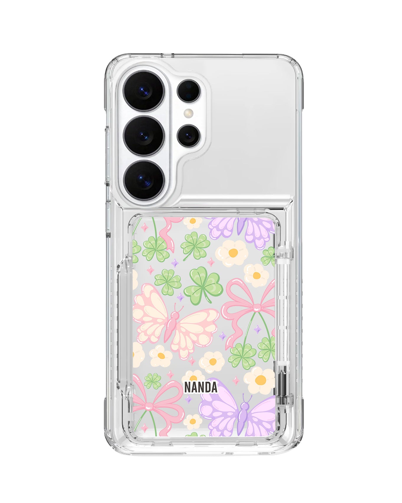 Android Crystal Wallet Standing Case - Spring Waltz