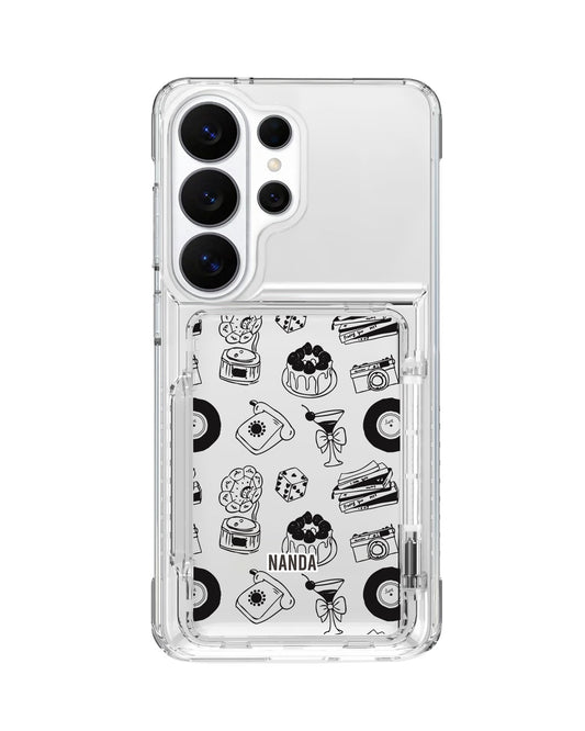Android Crystal Wallet Standing Case - Sugar Rush