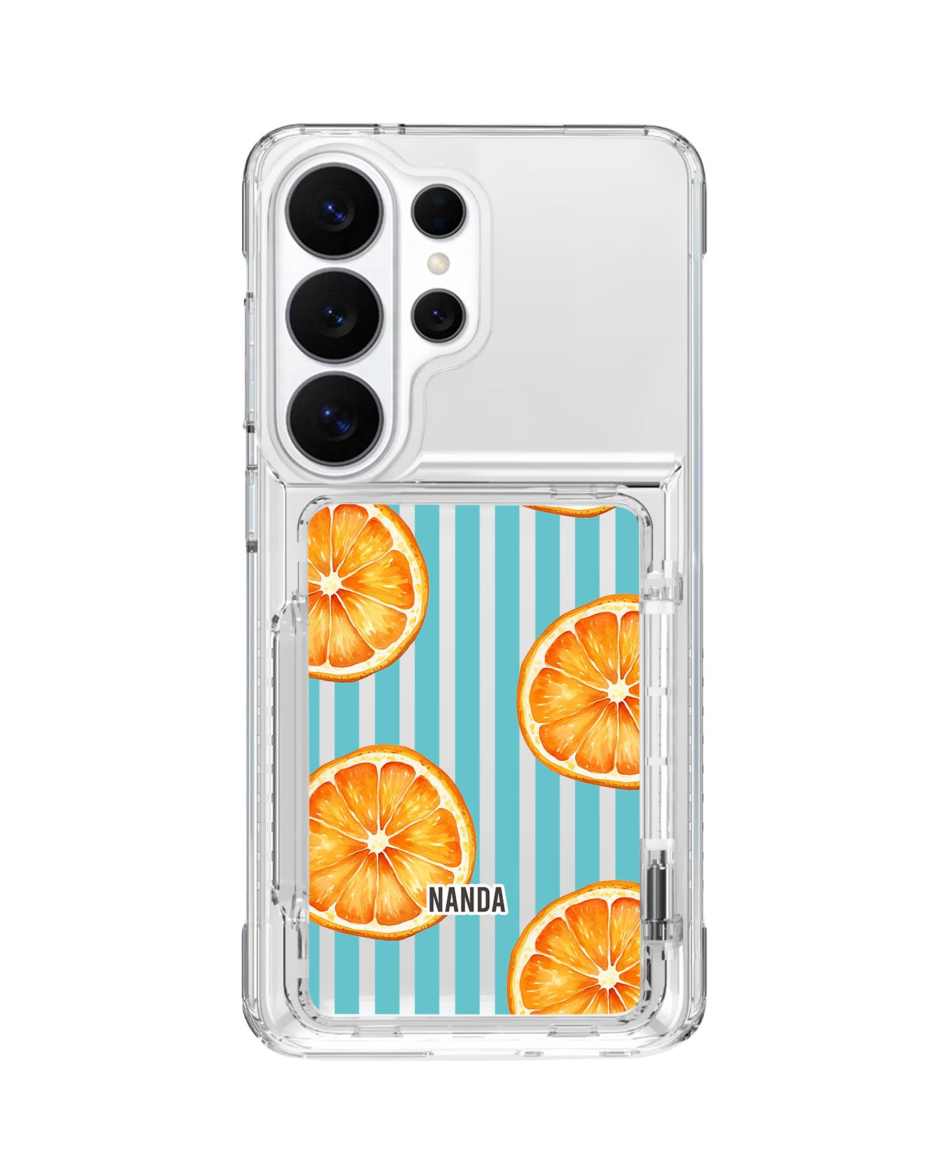 Android Crystal Wallet Standing Case - Sunshine Slices