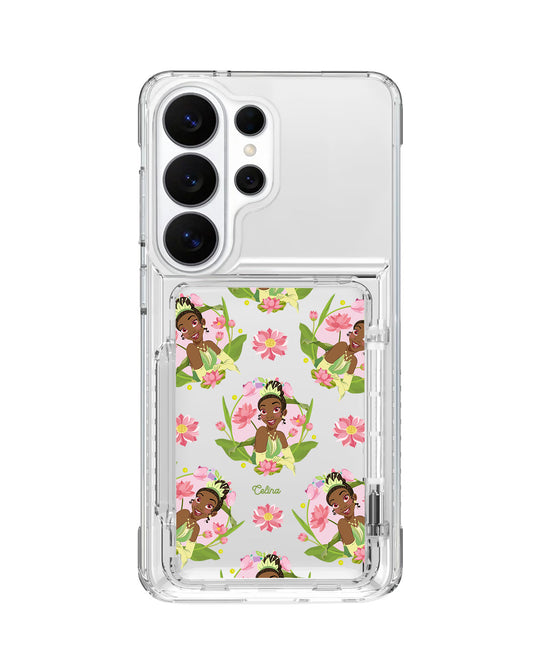 Android Crystal Wallet Standing Case - Tiana