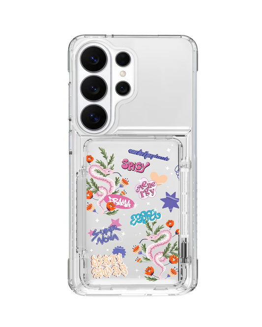 Android Crystal Wallet Standing Case - Aespa 2