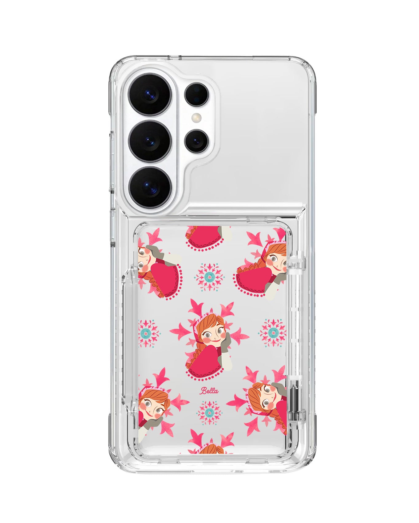 Android Crystal Wallet Standing Case - Anna