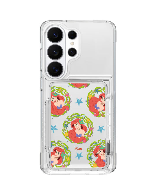 Android Crystal Wallet Standing Case - Ariel