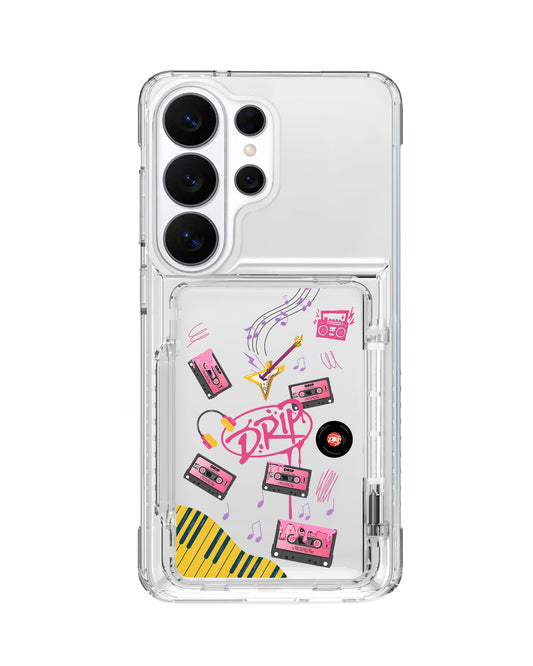 Android Crystal Wallet Standing Case - Babymon 4