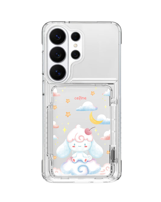 Android Crystal Wallet Standing Case - Cinnamoroll