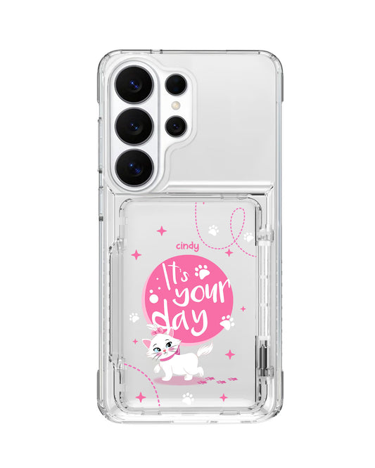 Android Crystal Wallet Standing Case - Its Marrie Day
