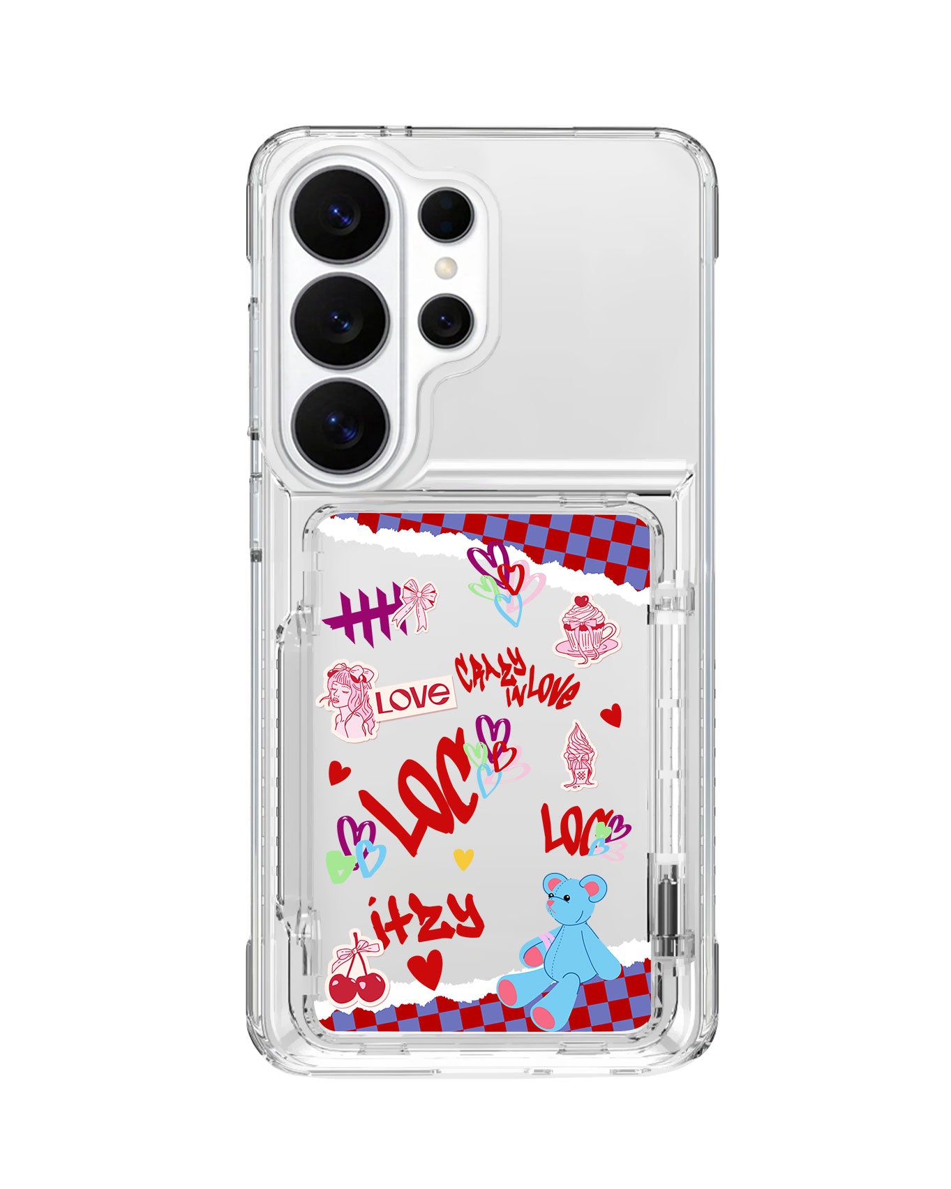 Android Crystal Wallet Standing Case - Itzy 1